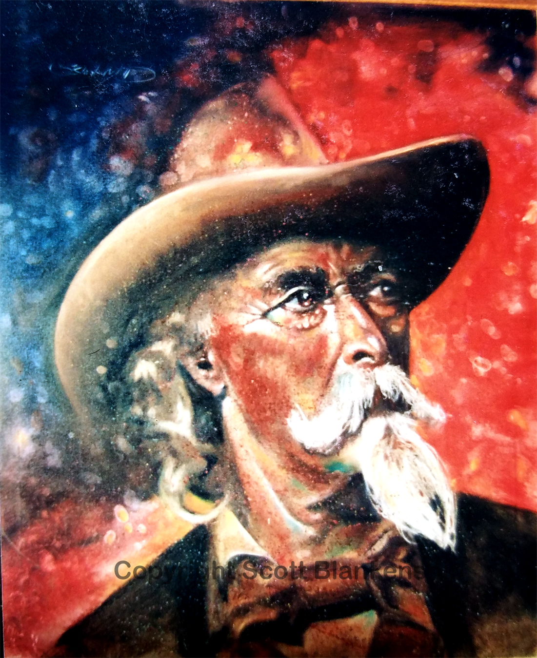 Buffalo Bill - Oil on canvas - 1983